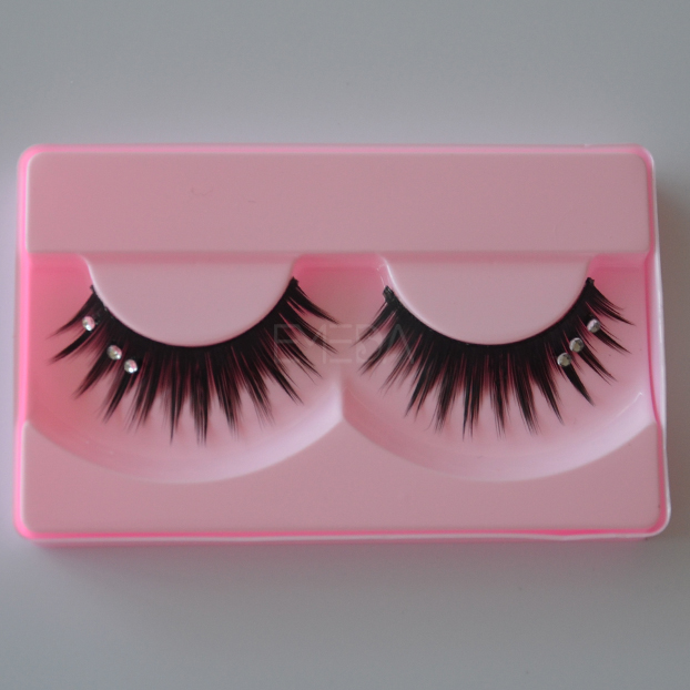 Tip mellow synthetic strip diamond eyelash L70 Emeda eyelash